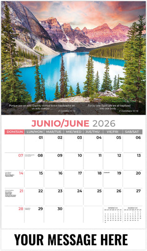 Faith Passages (Bilingual) - 2026 Promotional Calendar