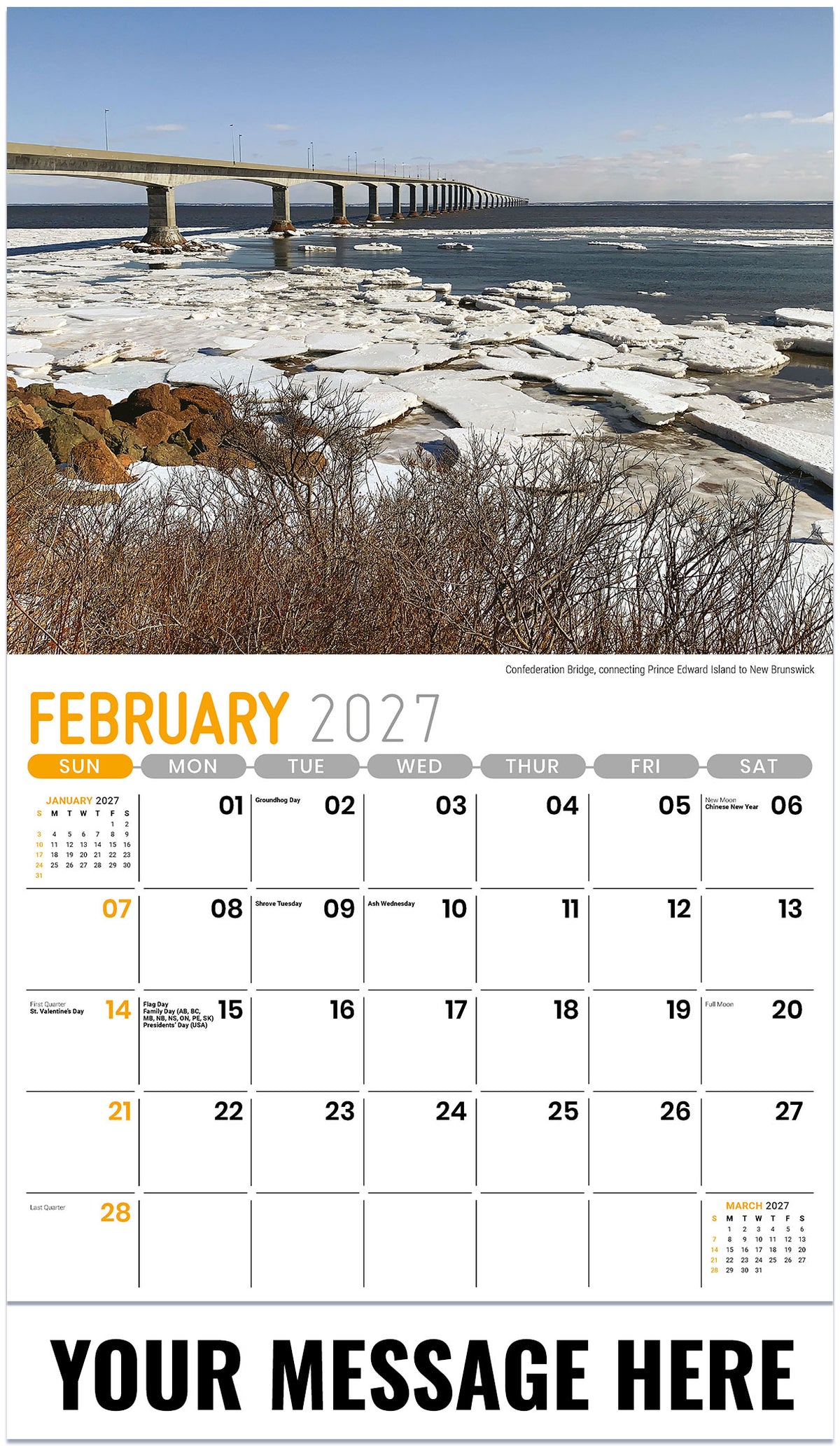 Atlantic Canada - 2027 Promotional Calendar