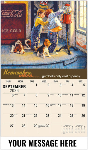 Remember When - 2026 Promotional Calendar