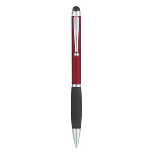 Provence Pen With Stylus - Red With Black