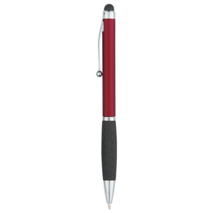 Provence Pen With Stylus - Red With Black