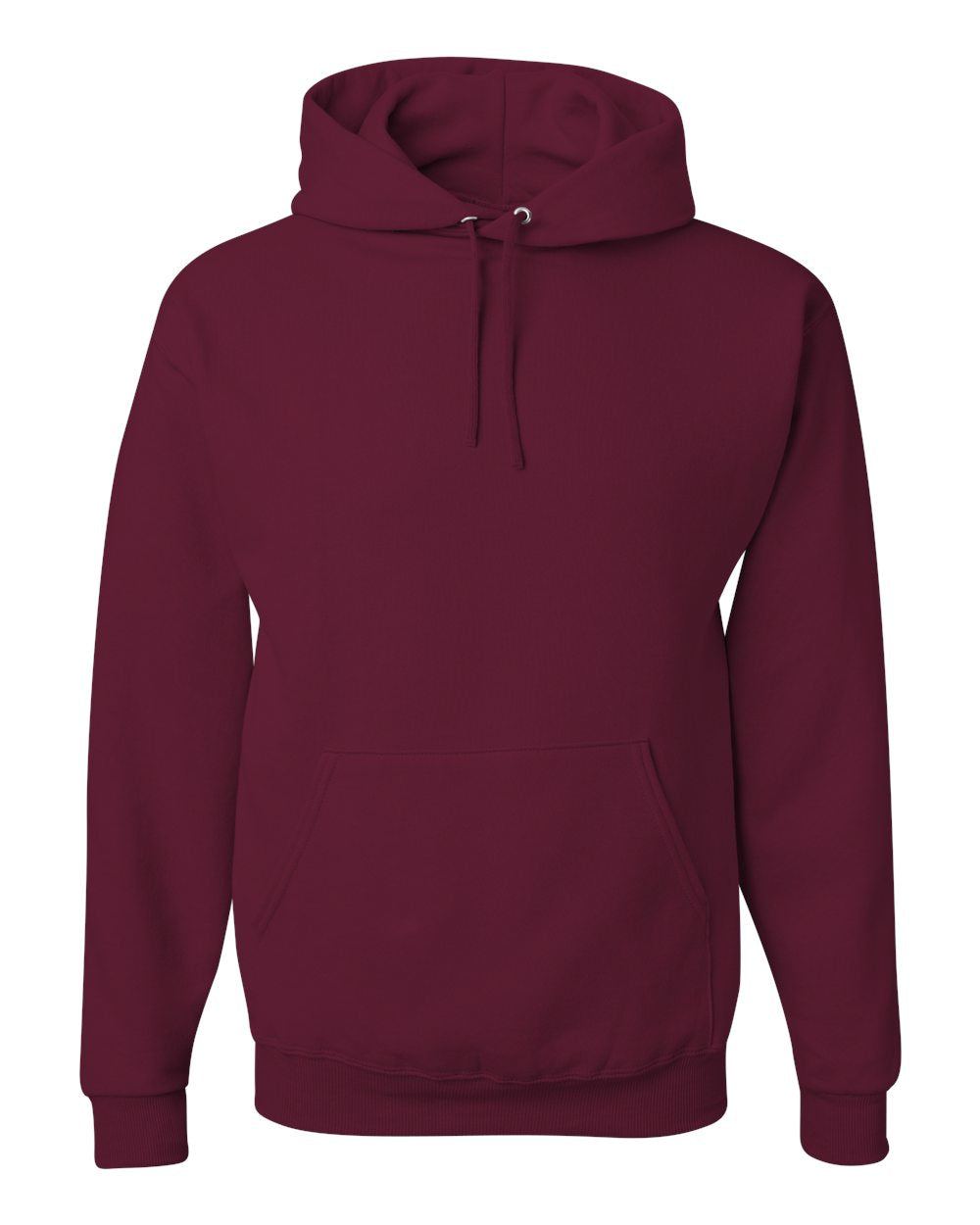 JERZEES Adult NuBlend® Fleece Pullover Hooded Sweatshirt - Maroon