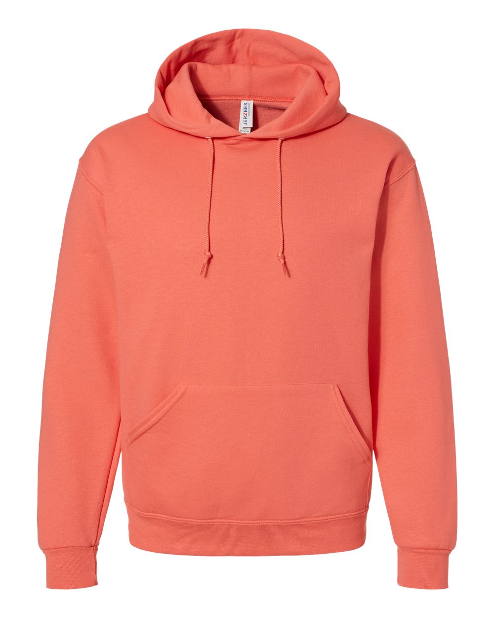 JERZEES Adult NuBlend® Fleece Pullover Hooded Sweatshirt - Sunset Coral