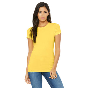 Bella + Canvas Ladies' Slim Fit T-Shirt - Yellow