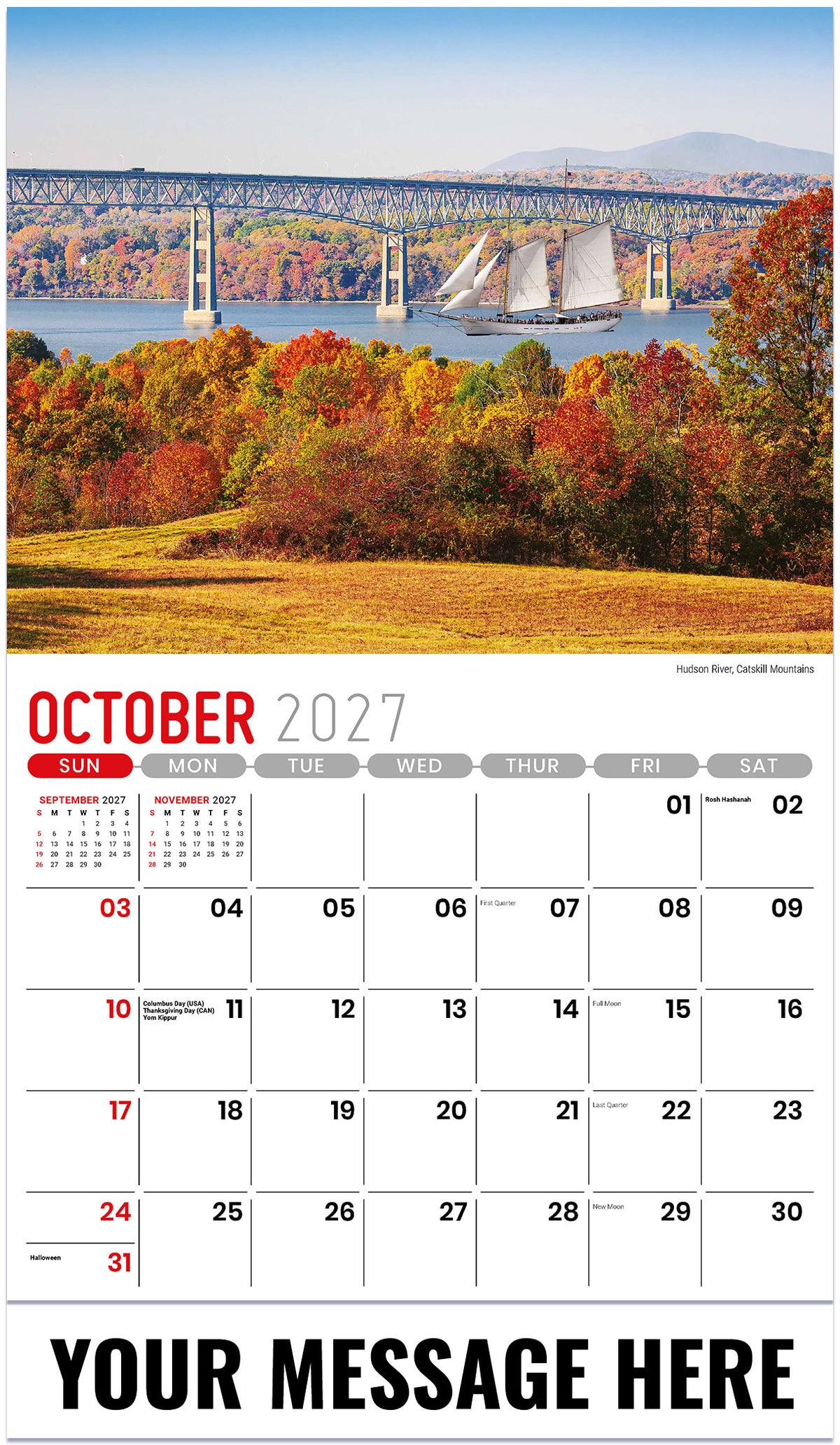 Scenes of New York - 2027 Promotional Calendar