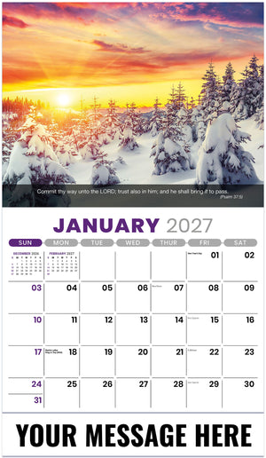 Faith Passages - 2027 Promotional Calendar