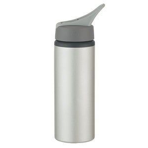 25 Oz. Aluminum Bike Bottle - Metallic Silver