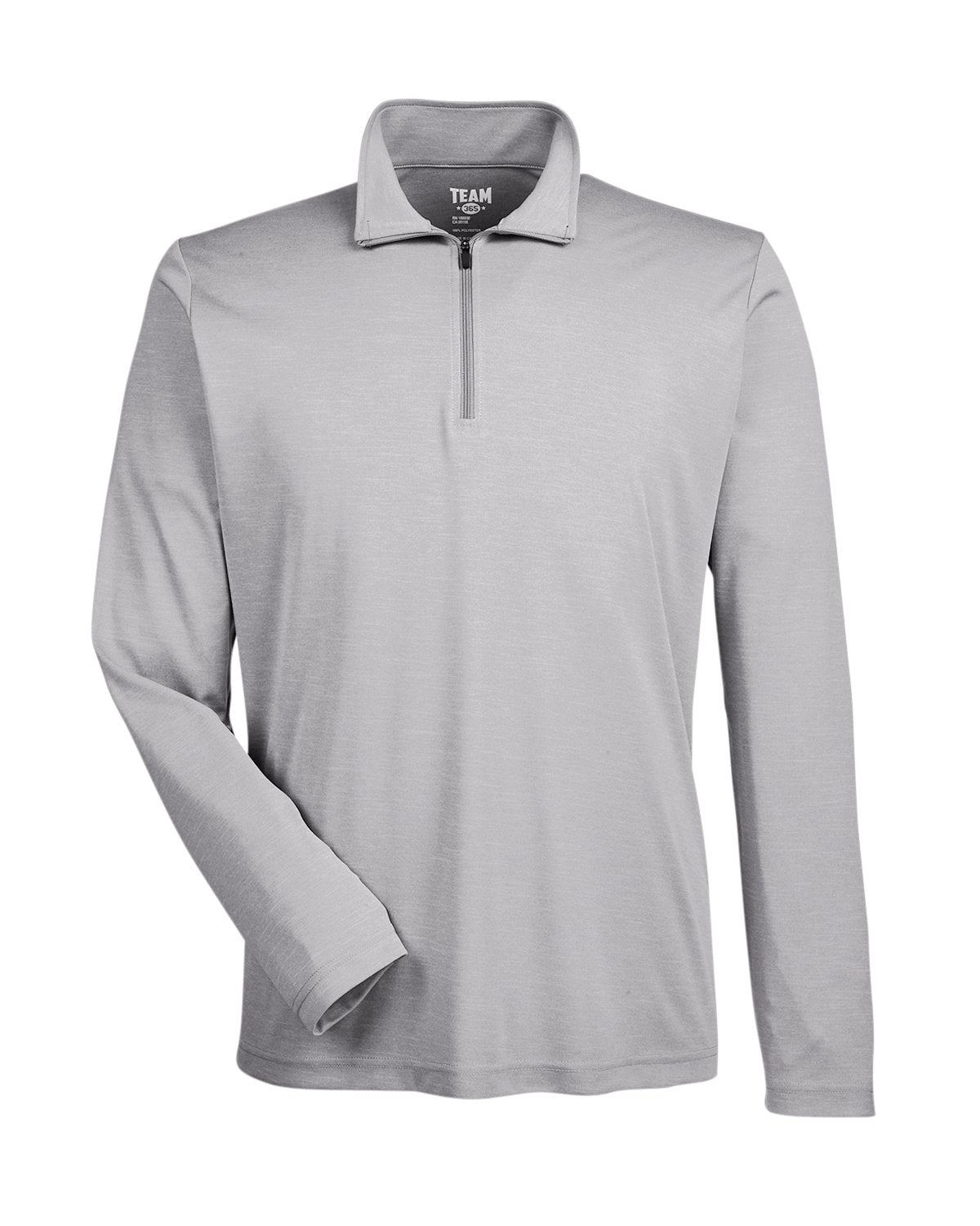 Team 365 Men's Zone Sonic Heather Performance Quarter-Zip