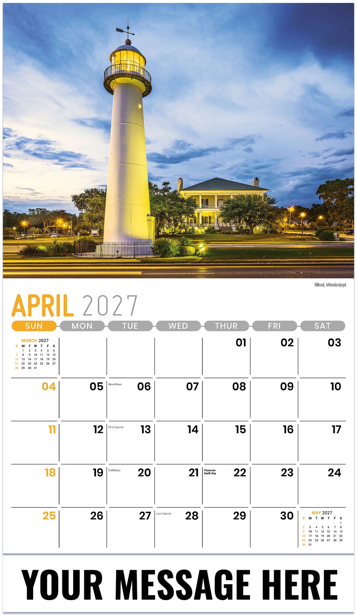 Scenes of Southeast USA - 2027 Promotional Calendar