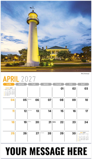 Scenes of Southeast USA - 2027 Promotional Calendar