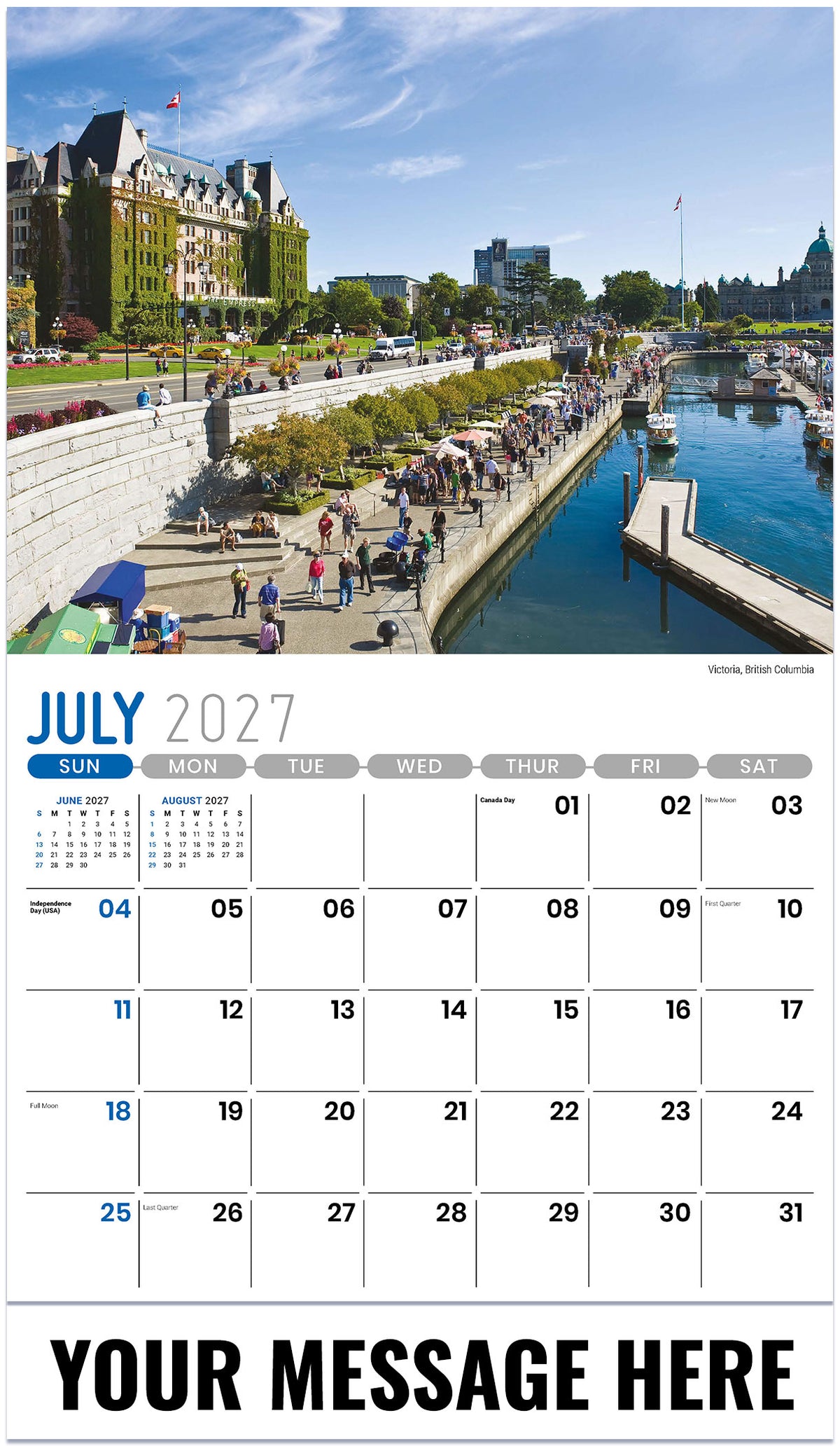 Scenes of Western Canada - 2027 Promotional Calendar