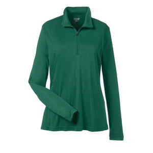 Ladies Team 365 Zone Performance Quarter-Zip - TT31W - Sport Forest