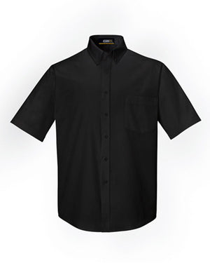 Core365 Men's Tall Optimum Short-Sleeve Twill Shirt