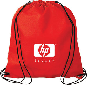 Small 90 d Drawstring Cinch Bag - CM4190 - Red