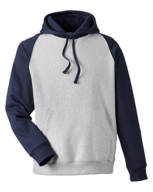 Team 365 Unisex Zone HydroSport™ Heavyweight Colourblock Hooded Sweatshirt