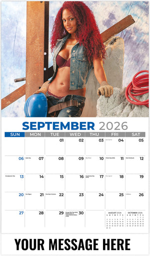 Building Babes - 2026 Promotional Calendar