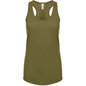 Next Level Ladies' Ideal Racerback Tank - Military Green