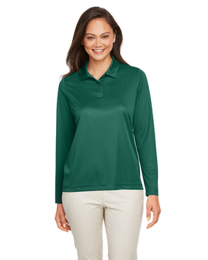 Team 365 Ladies' Zone Performance Long Sleeve Polo