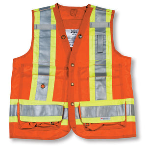 Surveyor Safety Vest - Orange