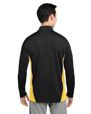 Harriton Men's Flash Snag Protection Plus IL Colourblock Quarter-Zip