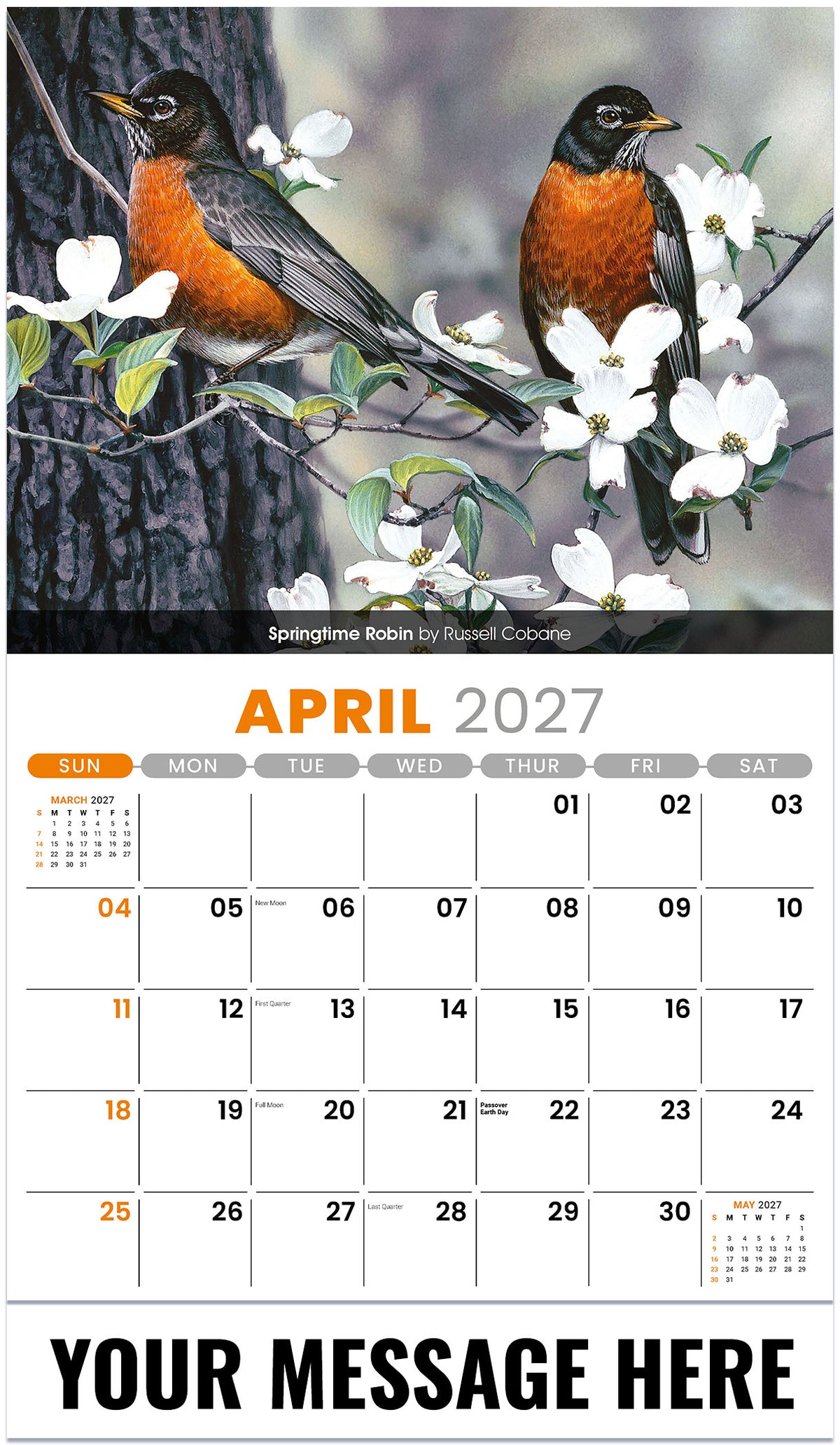 Garden Birds - 2027 Promotional Calendar