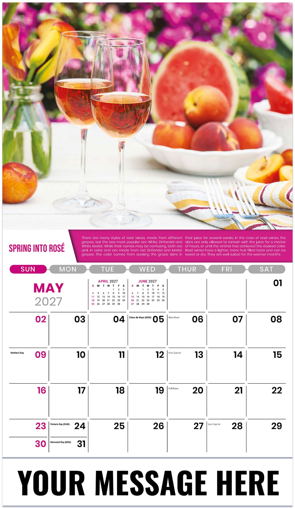 Vintages - 2027 Promotional Calendar