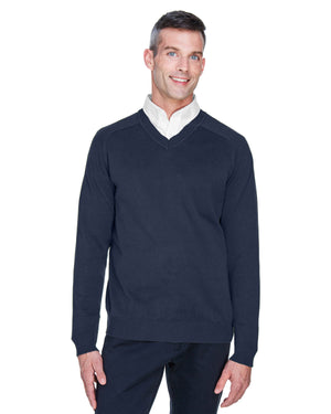 Devon & Jones Men's V-Neck Sweater