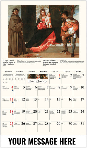 Catholic Inspirations (Bilingual) - 2026 Promotional Calendar