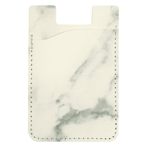 Executive Phone Wallet - White With Black