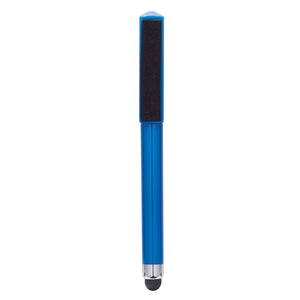 Stylus Pen With Phone Stand And Screen Cleaner - Blue