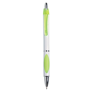 Sassy Pen - White With Lime