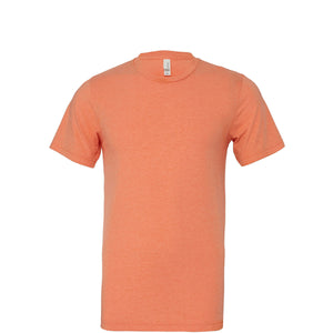 Bella + Canvas Unisex Heather CVC T-Shirt - Heather Orange