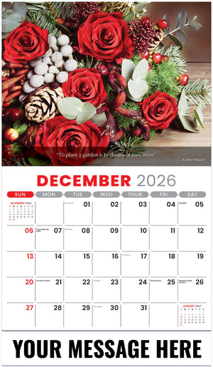 Flowers and Gardens - 2027 Promotional Calendar