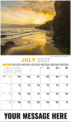 Sun, Sand & Surf - 2027 Promotional Calendar