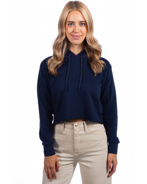 Next Level Apparel Ladies' Cropped Pullover Hooded Sweatshirt