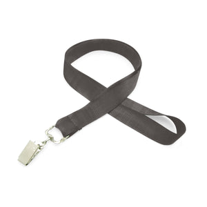 3/4" BEST Value Lanyard - Dark Gray