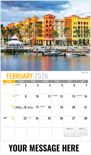 Scenes of Southeast USA - 2026 Promotional Calendar