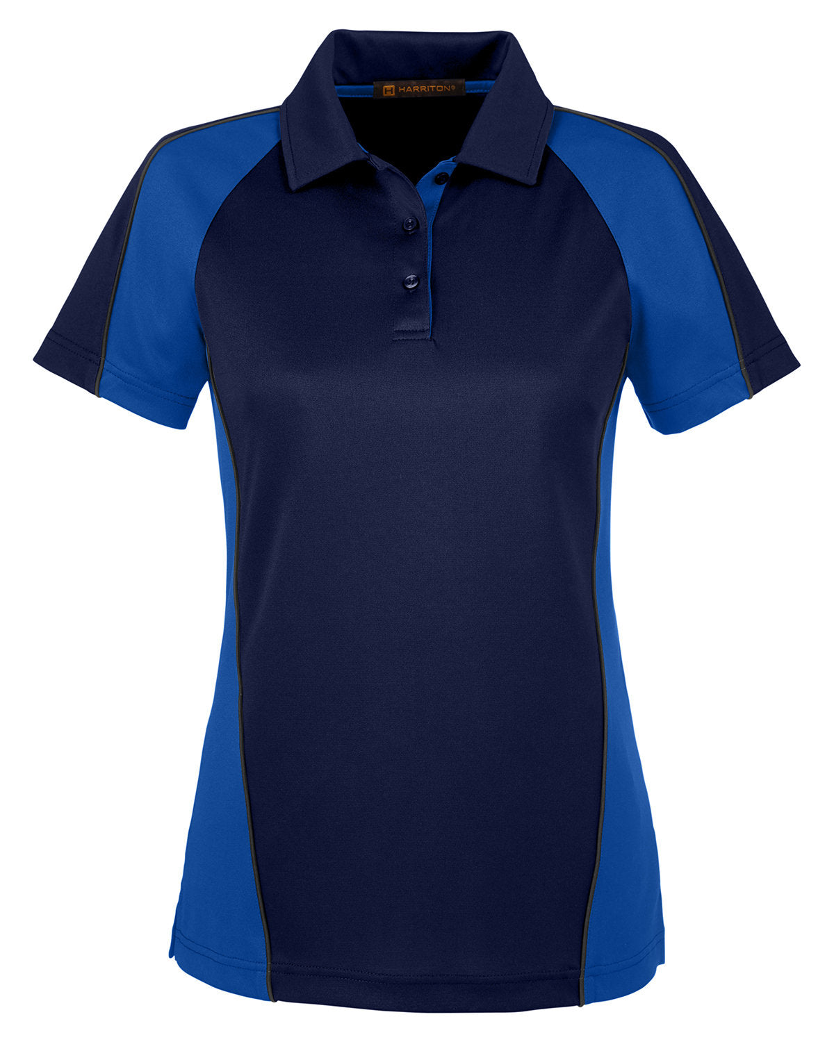 Harriton Ladies' Advantage Snag Protection Plus IL Colourblock Polo