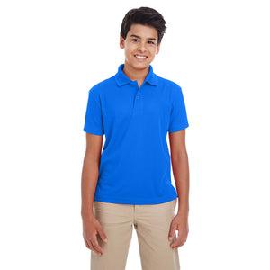 88181Y Core 365 Youth Origin Performance Piqué Polo - True Royal