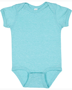 Rabbit Skins Infant Harborside Melange Jersey Bodysuit