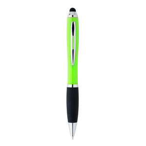 Satin Stylus Pen - Lime With Black