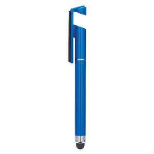 Stylus Pen With Phone Stand And Screen Cleaner - Blue