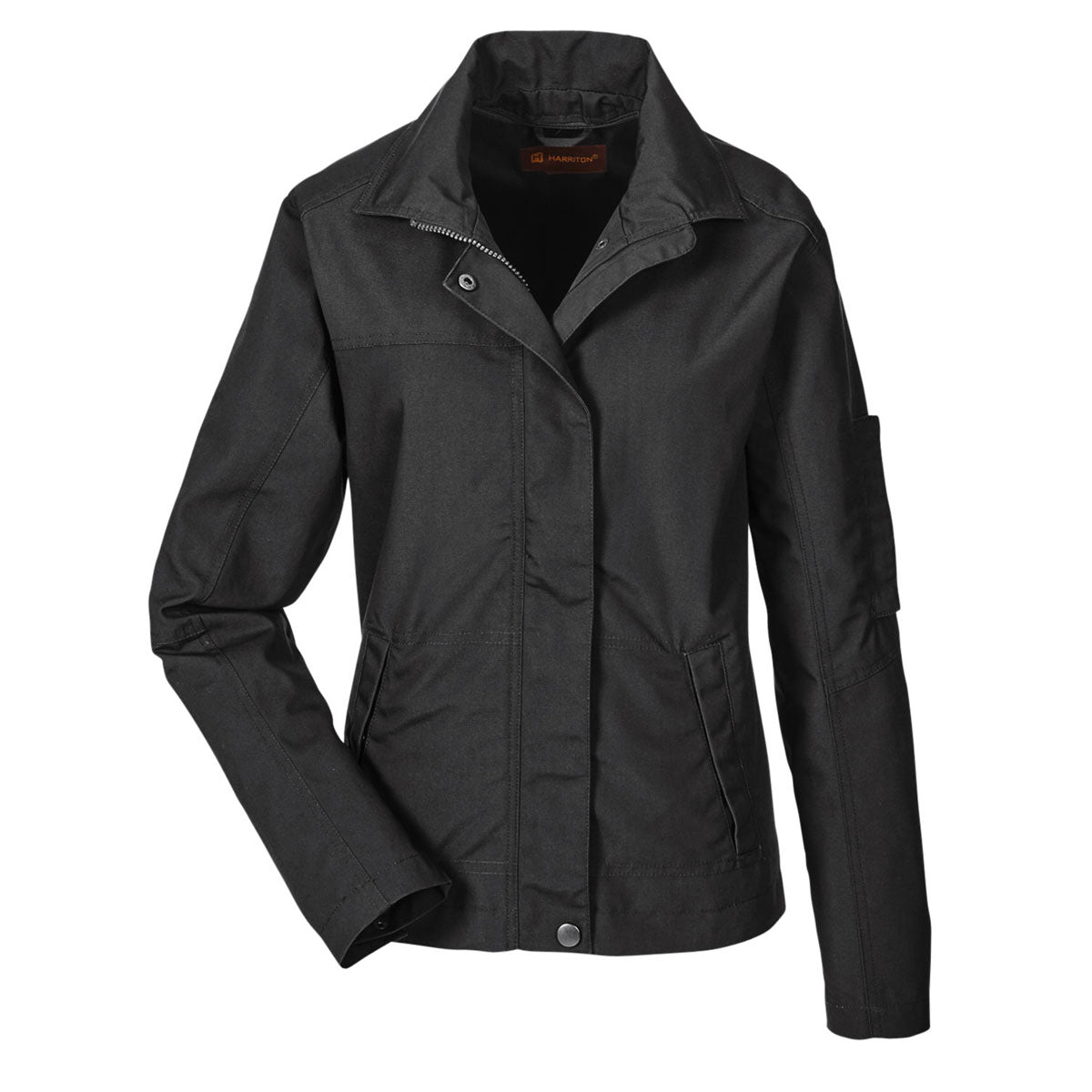 Canvas Work Jacket - Women - Black