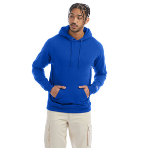 Champion Adult Powerblend® Pullover Hooded Sweatshirt - Royal Blue