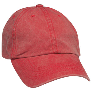 Washed Cap - Red