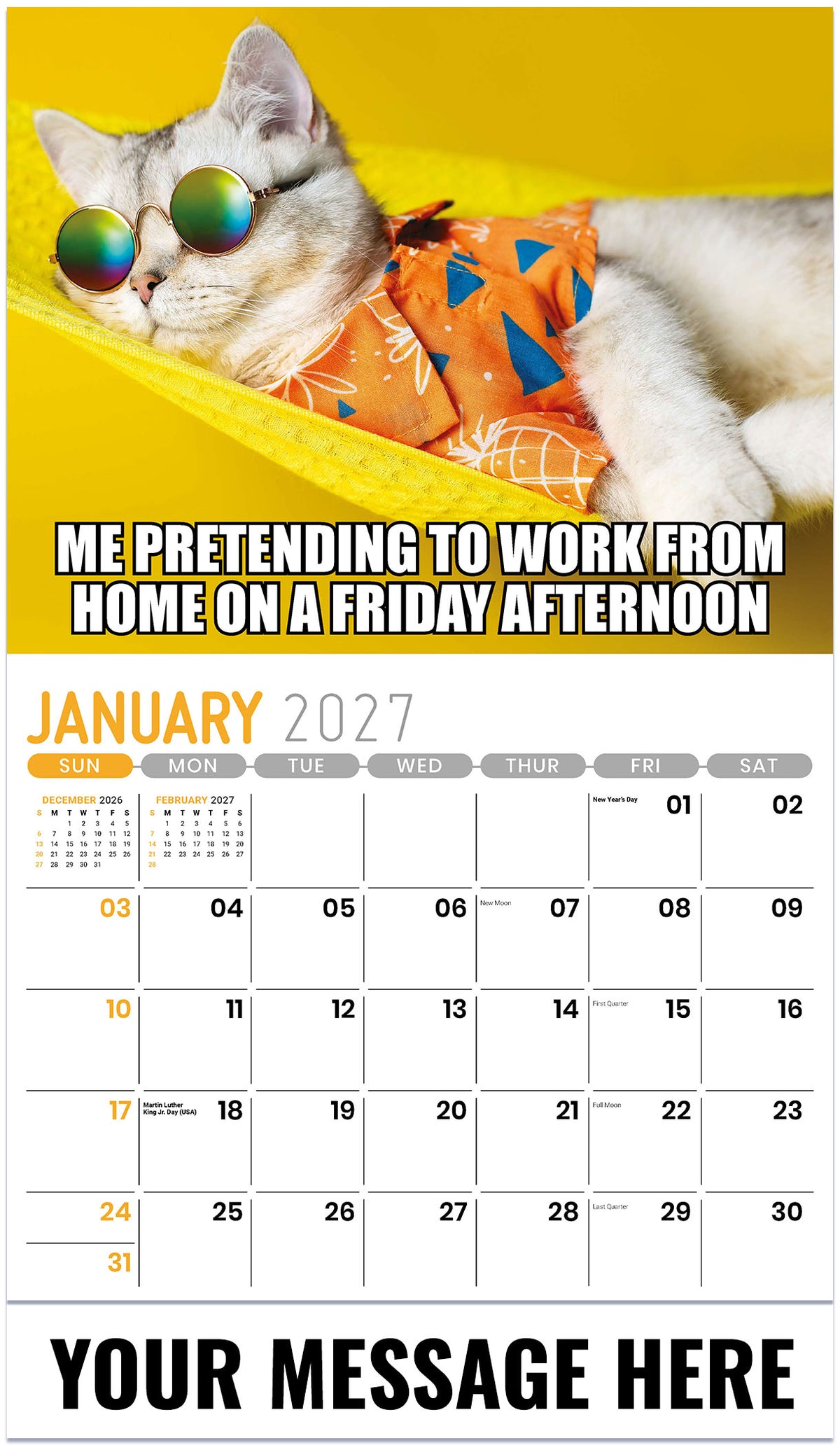 The Memeing of Life - 2027 Promotional Calendar