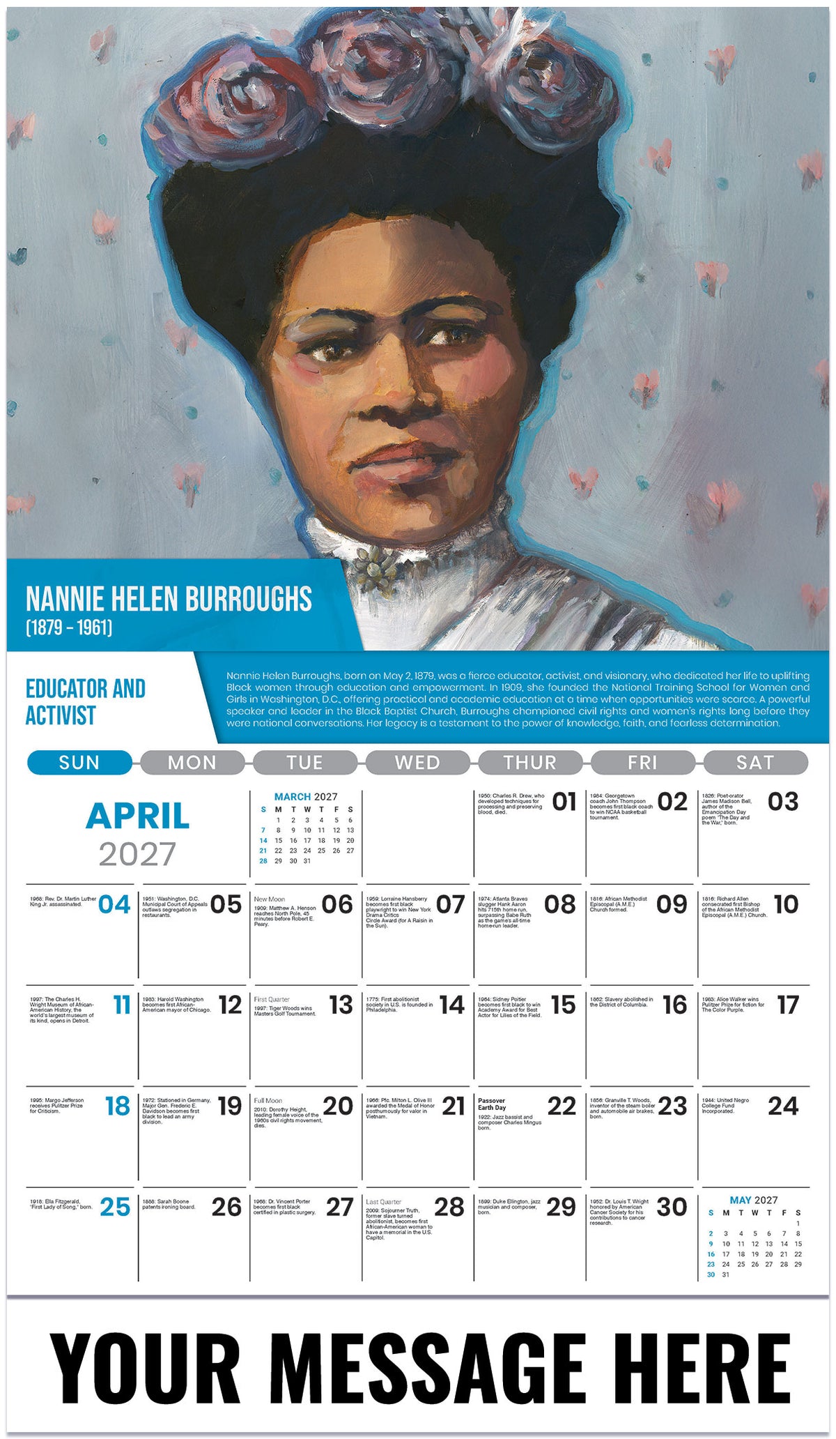 Black History: A Celebration - 2027 Promotional Calendar