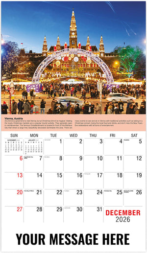 World Travel - 2026 Promotional Calendar