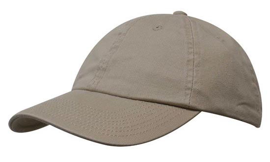 Washed Chino Twill Cap - Clay