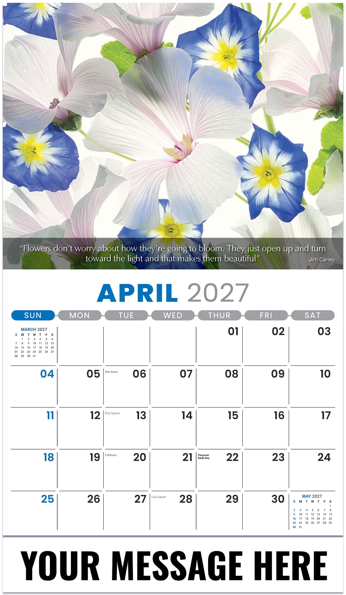 Flowers and Gardens - 2027 Promotional Calendar